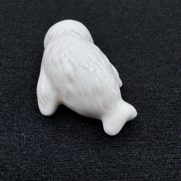Vintage Baby Seal Miniature Figurine White - Picture 6 of 8